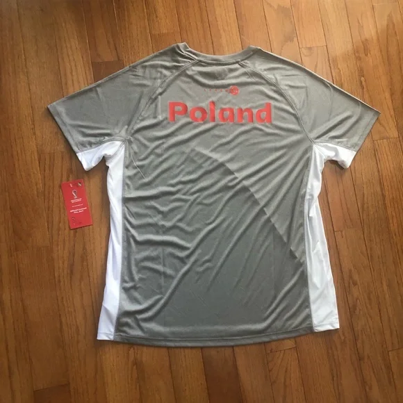 NWT Men’s FIFA World Cup 2022 in Qatar Jersey XXL Poland - Picture 7 of 11